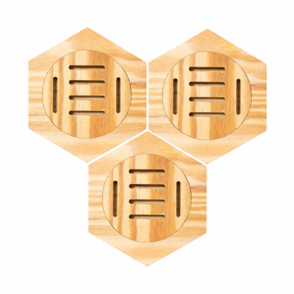 Hexa Medal holder Set of 3