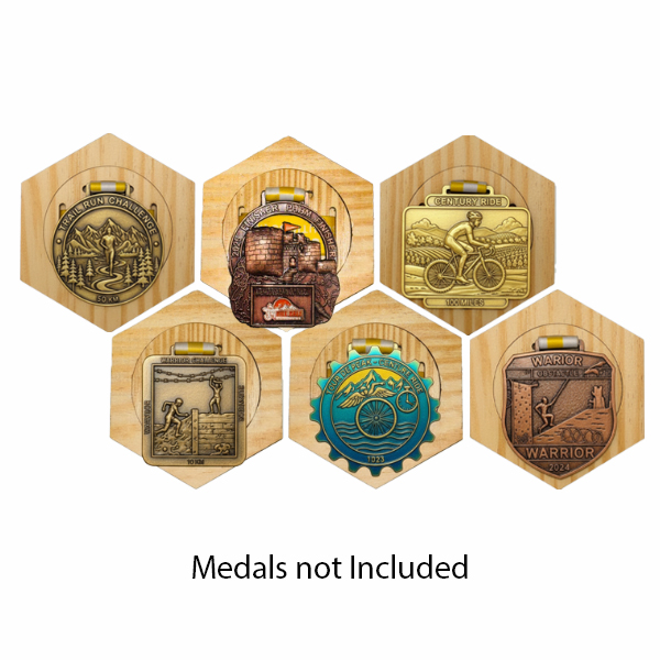 Hexa Medal holder Set of 6